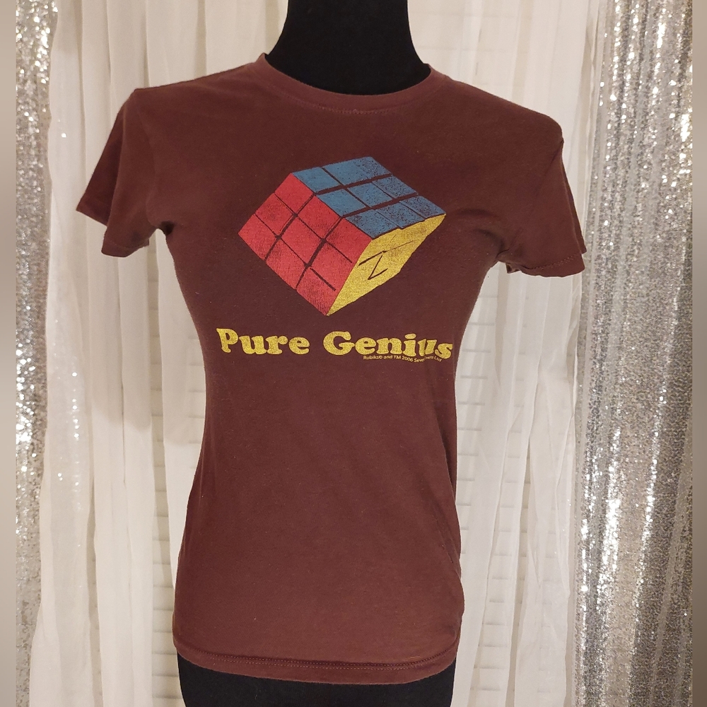 👕2 for $12: Rubik's Cube Pure Genius T-shirt